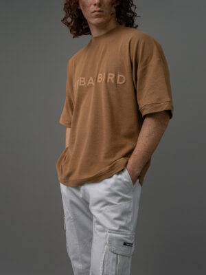 T-SHIRT BROWN OVERSIZE FTBG