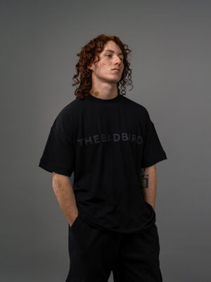 T-SHIRT BLACK OVERSIZE FTBG